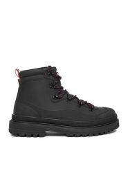 Hunter Trapery CEO-S25C280A-1 Czarny. Czarne buty zimowe męskie Hunter, bez wzorów, z syntetyku, bez obcasa, bez zapięcia. Za 299.99 zł.