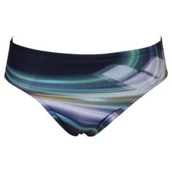 Kąpielówki slipy męskie na basen Arena Flashing Lights Brief. Niebieskie kąpielówki męskie ARENA, m, bez wzorów. Za 40.99 zł.