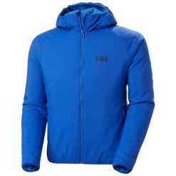 Kurtka ocieplana z kapturem Helly Hansen Verglas. Niebieskie kurtki męskie Helly Hansen, m, bez wzorów, bez ramiączek, z kapturem. Za 509.99 zł.