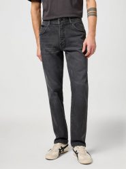 WRANGLER MĘSKIE SPODNIE JEANSOWE WRANGLER TEXAS SLIM WHISPERED WASH 112362467. Jeansy męskie Wrangler, bez wzorów, z jeansu. Za 209.99 zł.