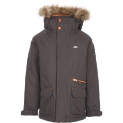 Trespass Upbeat - Kurtka męska Tp50 Dark Grey. Brązowe kurtki męskie Trespass, m, bez wzorów, z polaru, bez ramiączek, bez kaptura. Za 375.99 zł.