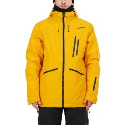 Płaska kurtka męska Fundango Rigel. Brązowe kurtki narciarskie i snowboardowe męskie Fundango, m, bez wzorów, bez kaptura, narciarskie. W wyprzedaży za 599.00 zł.