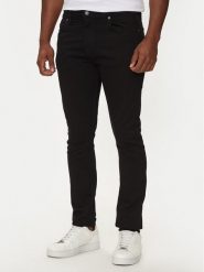 Guess Jeans Jeansy M4YA0F D5DN1 Czarny Skinny Fit. Czarne jeansy męskie Guess Jeans, z aplikacjami, z bawełny. Za 309.99 zł.