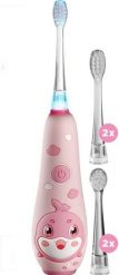 Szczoteczka soniczna Baby KIDO SMILE 1-5 lat różowa ZK3010. Czerwone szczoteczki soniczne Concept Solution. Za 112.89 zł.