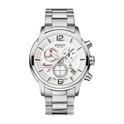 Zegarek Atlantic Męski Seasport 87466.41.25 Chronograf srebrny. Szare zegarki męskie Atlantic. Za 1,378.60 zł.