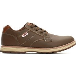 Khaki Półbuty Recruit. Eleganckie półbuty męskie Born2be. Za 94.99 zł.