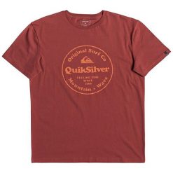 Quiksilver Koszulka męska Secret Ingredient Ss Brick Red EQYZT05265-RQN0 (rozmiar S). Czerwone t-shirty sportowe męskie Quiksilver, m, bez wzorów, sportowe, bez ramiączek. W wyprzedaży za 62.00 zł.
