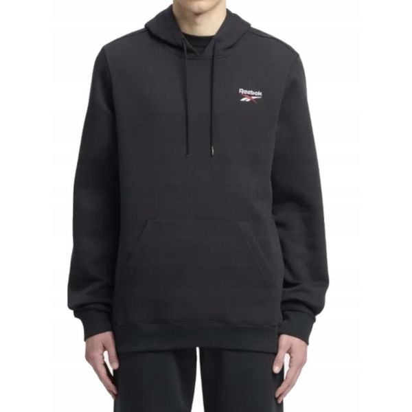 BLUZA męska REEBOK sportowa 100221826 czarna bawełniana z kapturem L. Czarne bluzy z kapturem męskie REEBOK FITNESS, l, bez wzorów, z bawełny, z kapturem. Za 189.99 zł.