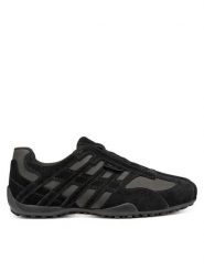 Geox Sneakersy U Snake Original U56MNB 022EK C9999 Czarny. Czarne buty sportowe na co dzień męskie Geox, m, bez wzorów, ze skóry, bez ramiączek, bez kaptura. Za 319.99 zł.