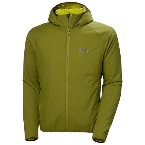 Kurtka ocieplana z kapturem Helly Hansen Verglas. Zielone kurtki męskie Helly Hansen, m, bez wzorów, bez ramiączek, z kapturem. Za 807.00 zł.
