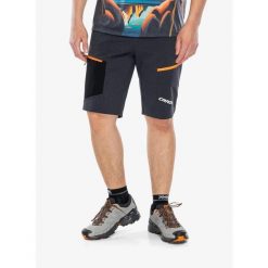 Spodenki turystyczne męskie Crazy Short Traverse. Czarne szorty sportowe męskie CRAZY, bez wzorów, sportowe. Za 340.99 zł.