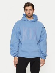 K1X Bluza Hoodie 60210137 Niebieski Regular Fit. Niebieskie bluzy nierozpinane męskie K1X, m, bez wzorów, z bawełny, bez ramiączek, bez kaptura. Za 219.99 zł.