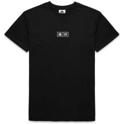 Koszulka Kappa Authentic Nuria. Czarne t-shirty sportowe męskie Kappa, m, bez wzorów, sportowe, bez ramiączek. Za 256.50 zł.