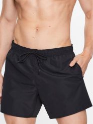 Lacoste Szorty kąpielowe MH6270 Czarny. Czarne kąpielówki męskie Lacoste, l, bez wzorów, z syntetyku. Za 199.99 zł.
