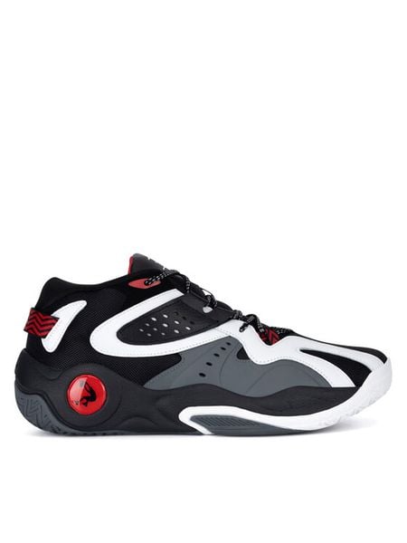 Shaq Sneakersy SHAQNOTIX AQ95008M-BWR Czarny. Czarne buty sportowe na co dzień męskie Shaq, m, bez wzorów, ze skóry, bez ramiączek, bez kaptura. Za 269.99 zł.
