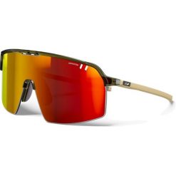 Okulary fotochromowe JULBO INTENSITY zielony Cat 1-3 Reactiv. Brązowe okulary przeciwsłoneczne męskie JULBO, bez wzorów, sportowe. Za 849.00 zł.