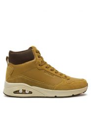 Skechers Sneakersy Stacre Mid 183013/WSK Brązowy. Brązowe buty sportowe na co dzień męskie Skechers, m, bez wzorów, ze skóry, bez ramiączek, bez kaptura. Za 309.99 zł.