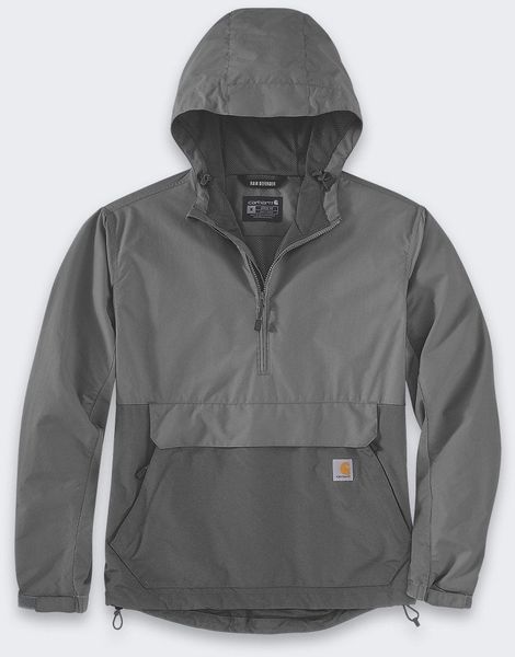 Kurtka Carhartt Anorak Rain Defender Light Gravel. Kurtki męskie Carhartt, m, bez wzorów, bez ramiączek, bez kaptura. Za 370.17 zł.