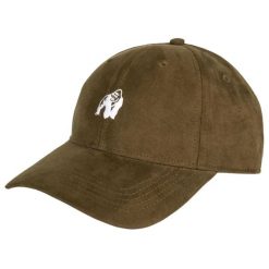 Cody Suede Czapka - zielony. Zielone czapki męskie GORILLA WEAR, na wiosnę, bez wzorów. Za 161.00 zł.