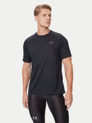 Under Armour T-Shirt 1326413 Czarny Regular Fit. Czarne t-shirty sportowe męskie Under Armour, m, bez wzorów, z syntetyku, sportowe, bez ramiączek. Za 119.00 zł.