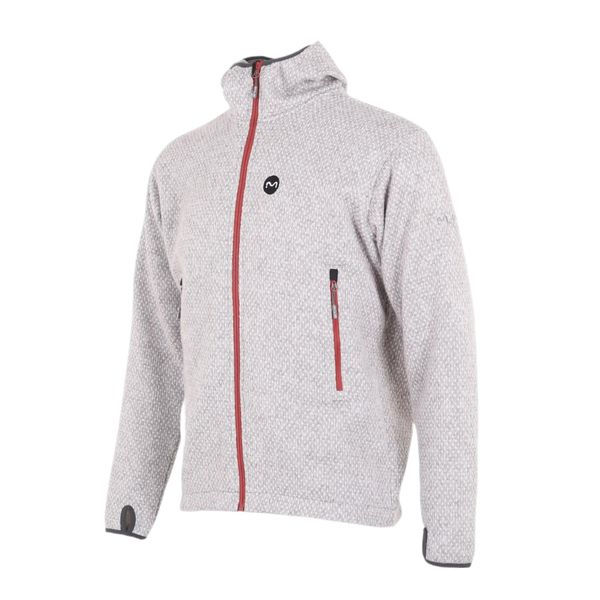 Kurtka polarowa męska ABENE - L. Szare kurtki męskie Milo, l, bez wzorów, z polaru, sportowe, bez ramiączek, bez kaptura. W wyprzedaży za 399.00 zł.