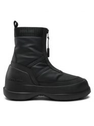 Moon Boot Śniegowce Luna Zip Boot 80D2480010 Czarny. Czarne buty zimowe męskie Moon Boot, bez wzorów, z materiału, bez obcasa, bez zapięcia. Za 649.99 zł.