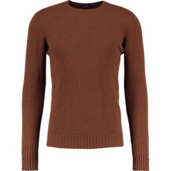 Drumohr Sweter marrone. Brązowe swetry męskie Drumohr, z materiału. W wyprzedaży za 454.50 zł.