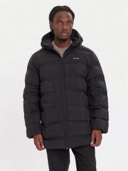 Calvin Klein Kurtka puchowa LV04LD516G Czarny Regular Fit. Czarne kurtki męskie Calvin Klein, m, bez wzorów, z puchu, bez ramiączek, bez kaptura. Za 1,499.00 zł.
