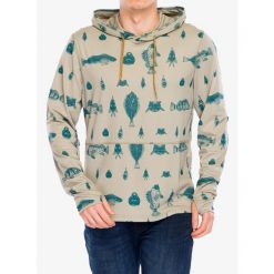Bluza z kapturem męska Kavu Sol Hoodie. Brązowe bluzy nierozpinane męskie KAVU, m, bez wzorów, bez ramiączek, z kapturem. Za 287.99 zł.