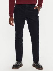 Tommy Hilfiger Spodnie materiałowe MW0MW32932 Granatowy Regular Fit. Niebieskie spodnie na co dzień męskie Tommy Hilfiger, bez wzorów, z materiału. Za 349.99 zł.
