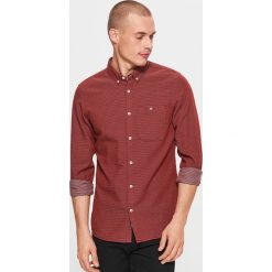 Koszula SLIM FIT - Bordowy. Koszule męskie marki Cropp. W wyprzedaży za 39.99 zł.