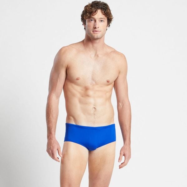 Slipy kąpielowe męskie FINIS Aqua Short Solid. Niebieskie kąpielówki męskie FINIS, m, bez wzorów. Za 139.99 zł.