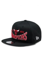 New Era Czapka z daszkiem Champions Patch 950 Bulls 60364218 Czarny. Czarne czapki męskie New Era, bez wzorów, z bawełny. Za 159.99 zł.