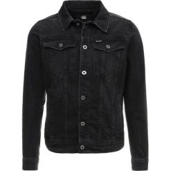 GStar 3301 DECONSTRUCTED 3D SLIM JKT Kurtka jeansowa higa black denim/medium aged rinsed. Kurtki męskie marki G-Star. Za 699.00 zł.