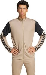Bluza męska adidas Squadra 25 Training beżowo-czarna JP3391 M. Brązowe bluzy nierozpinane męskie ADIDAS, m, bez wzorów, bez ramiączek, bez kaptura. Za 301.05 zł.