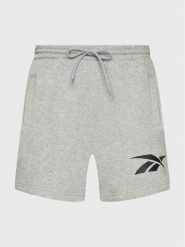 Reebok Szorty sportowe Brand Proud HS6847 Szary Regular Fit. Szare szorty sportowe męskie Reebok, bez wzorów, z bawełny, sportowe. Za 129.99 zł.