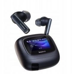Słuchawki Baseus Słuchawki Bowie M2s Ultra TWS bezprzewodowe dokanałowe z interaktywnym ekranem - czarne. Czarne słuchawki bluetooth Baseus. Za 200.80 zł.