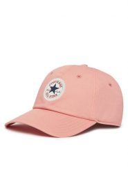 Converse Czapka z daszkiem 10027421-A01 Różowy. Czerwone czapki męskie Converse, bez wzorów, z bawełny. Za 79.99 zł.