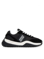 Versace Jeans Couture Sneakersy 79YA3SN4 ZSD02 Czarny. Czarne buty sportowe na co dzień męskie Versace Jeans Couture, m, bez wzorów, z jeansu, bez ramiączek, bez kaptura. Za 599.99 zł.