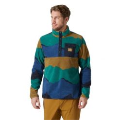 Polar Helly Hansen Maridalen. Zielone bluzy z polaru męskie Helly Hansen, l, bez wzorów, z polaru, sportowe, bez ramiączek, bez kaptura. Za 426.50 zł.