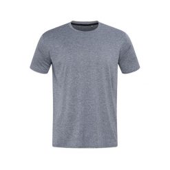 Męska Koszulka Sportowa Move Recycled. Brązowe t-shirty sportowe męskie Stedman, m, bez wzorów, sportowe, bez ramiączek. Za 53.99 zł.