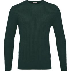 Knowledge Cotton Apparel CABLE Sweter green gables. Zielone kardigany męskie marki Knowledge Cotton Apparel, z bawełny. W wyprzedaży za 407.20 zł.