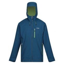 Kurtka Wodoodporna Męska Okara. Niebieskie kurtki męskie Regatta, m, bez wzorów, sportowe, bez ramiączek, bez kaptura. Za 193.99 zł.