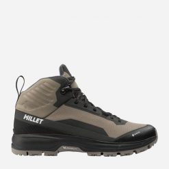 Buty trekkingowe męskie Millet Wanaka Mid GTX. Brązowe buty trekkingowe męskie Millet, bez wzorów, sportowe, bez obcasa, bez zapięcia. Za 851.55 zł.