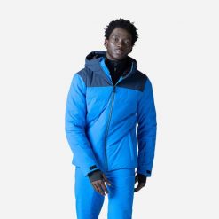 Kurtka narciarska męska Rossignol Siz. Niebieskie kurtki narciarskie i snowboardowe męskie Rossignol, na zimę, m, bez wzorów, bez kaptura, narciarskie. Za 949.99 zł.