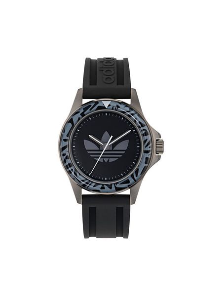 Adidas Zegarek Expression One AOFH24511 Czarny. Czarne, analogowe zegarki męskie ADIDAS. Za 569.99 zł.