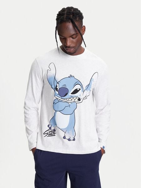 United Colors Of Benetton Koszulka piżamowa 3VR54M01X Szary Regular Fit. Szare piżamy męskie United Colors Of Benetton, m, bez wzorów, z bawełny, bez kołnierzyka, bez ramiączek. Za 89.99 zł.