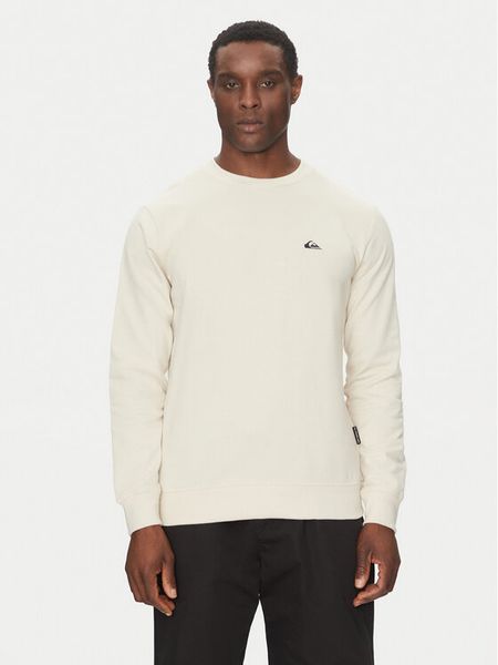 Quiksilver Bluza EQYFT04953 Beżowy Regular Fit. Brązowe bluzy nierozpinane męskie Quiksilver, m, bez wzorów, z bawełny, bez ramiączek, bez kaptura. Za 89.99 zł.