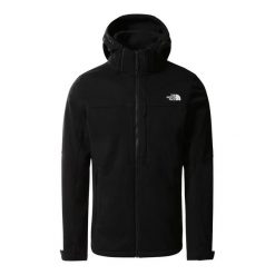 Softshell turystyczny męski The North Face M Diablo. Czarne kurtki softshell męskie The North Face, l, bez wzorów, z softshellu, bez kaptura, trekkingowe. Za 626.00 zł.