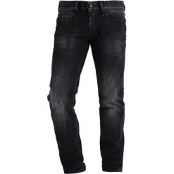 Denham RAZOR Jeansy Slim Fit black denim. Czarne jeansy męskie Denham, z bawełny. W wyprzedaży za 440.30 zł.